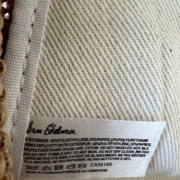 Sam Edelman raffia tote - Picture 7 of 7